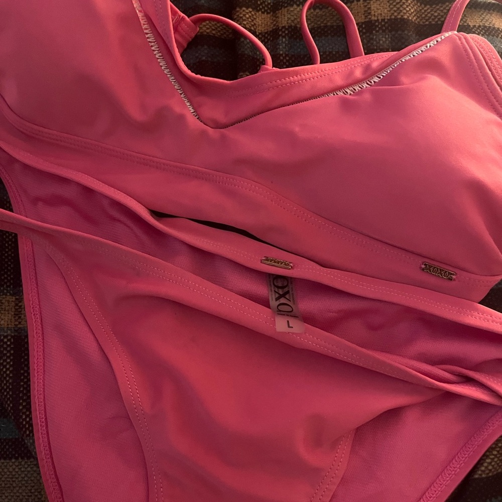 XOXO Pink Bikini Set